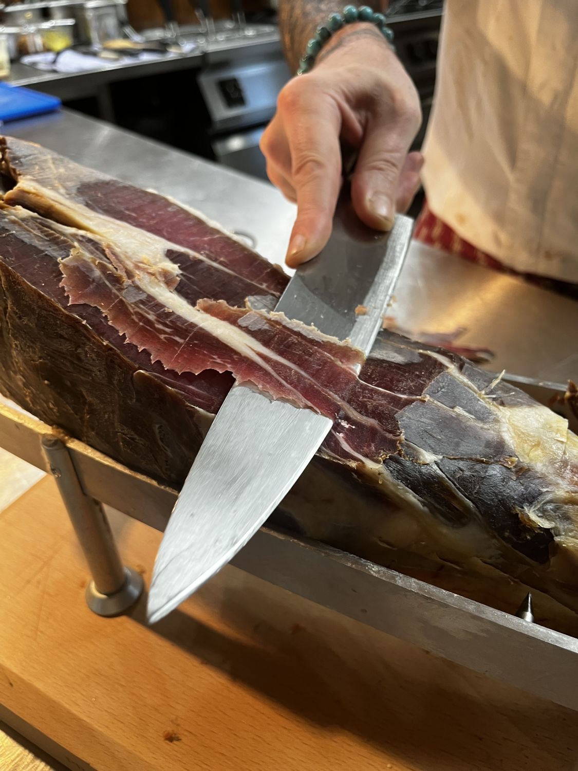 Prosciutto di San Daniele på tagliere